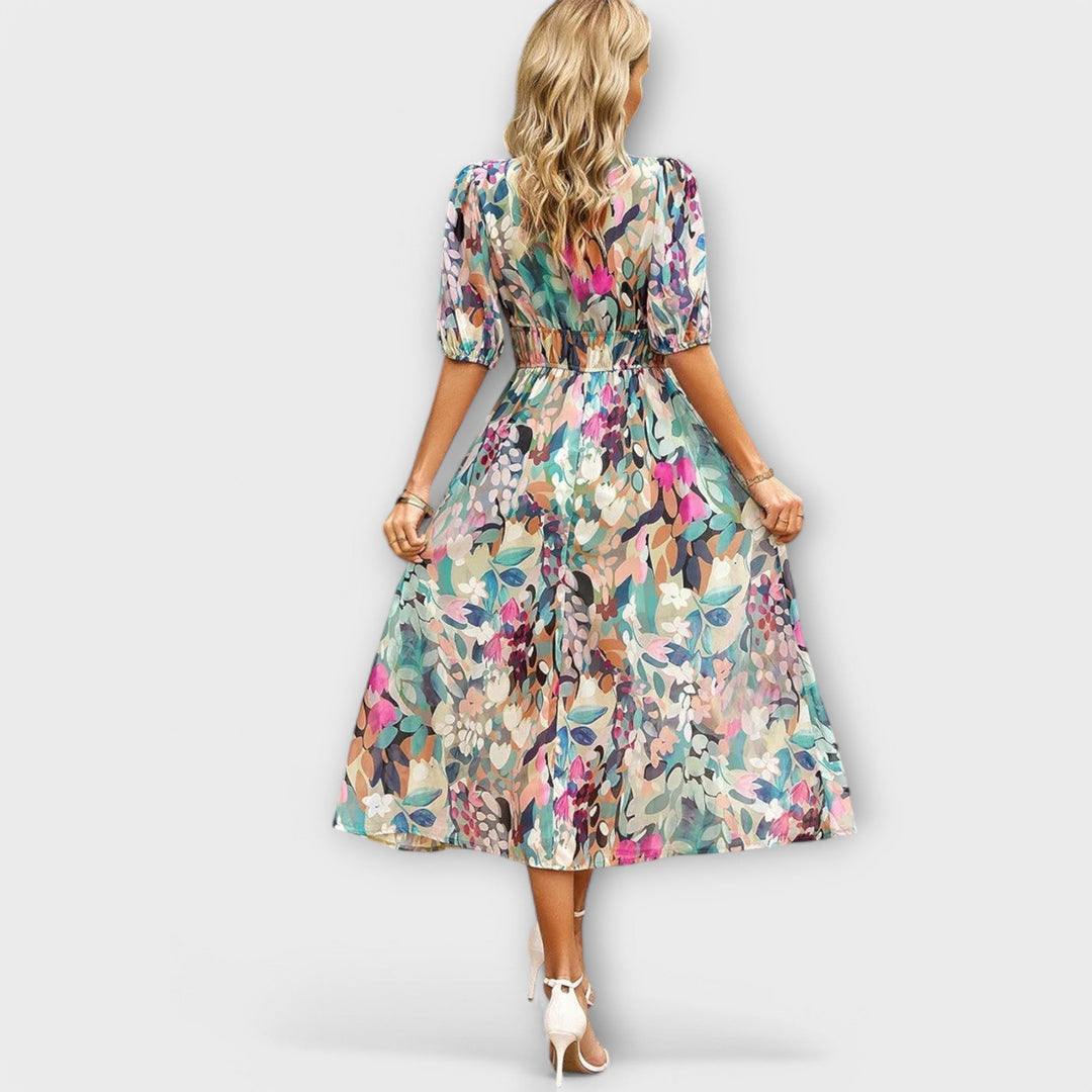 Mathilda - Robe midi stylée