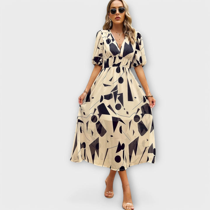 Mathilda - Robe midi stylée