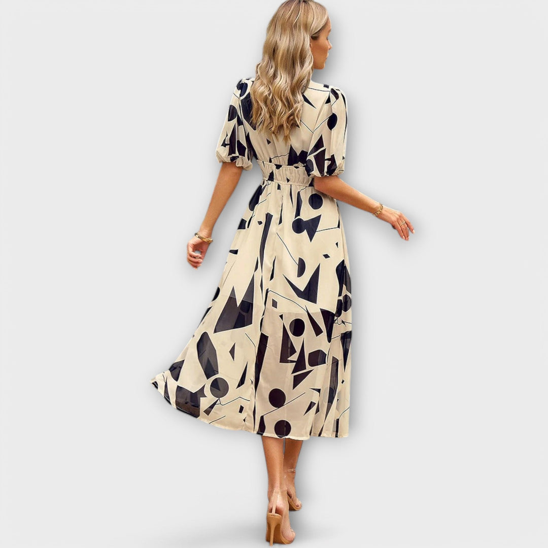 Mathilda - Robe midi stylée