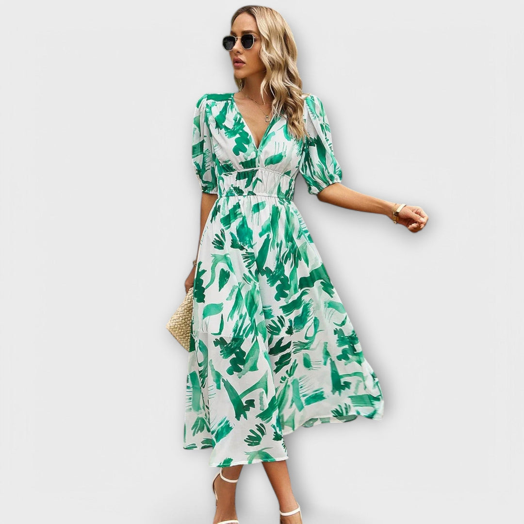 Mathilda - Robe midi stylée