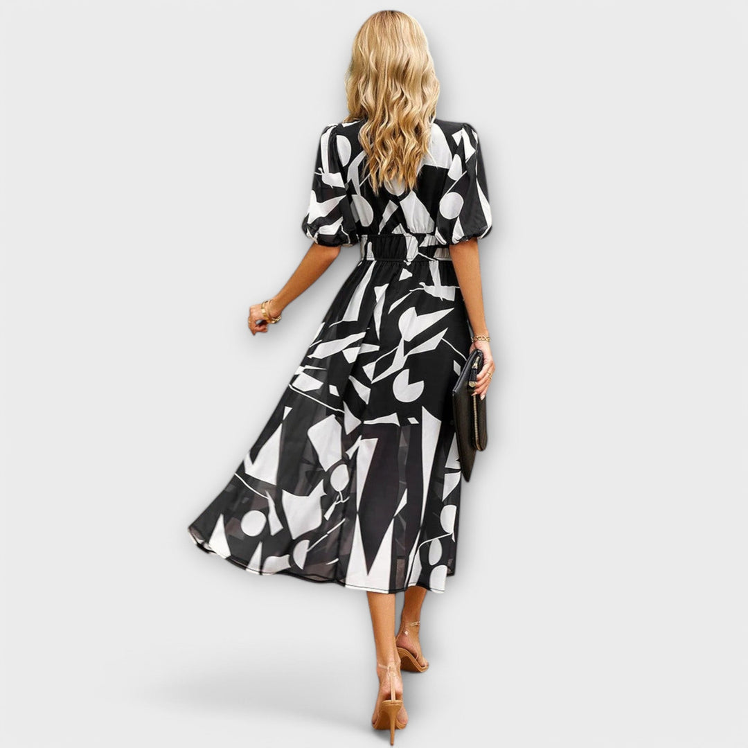 Mathilda - Robe midi stylée