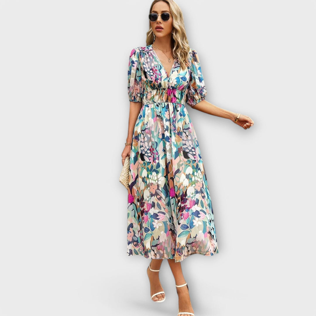 Mathilda - Robe midi stylée