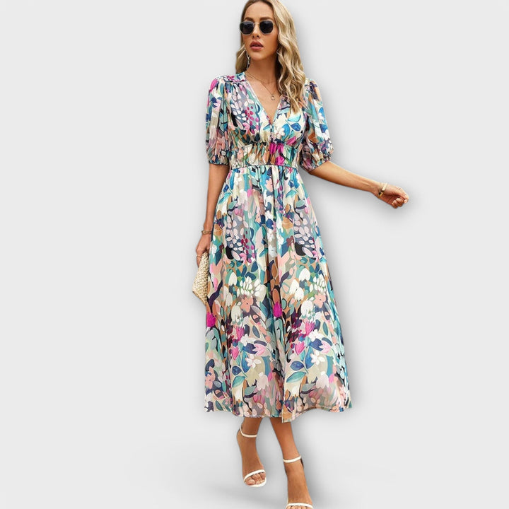Mathilda - Robe midi stylée