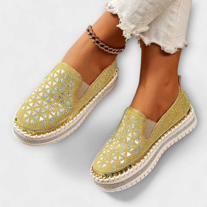 Vada – Mocassins ornés de strass