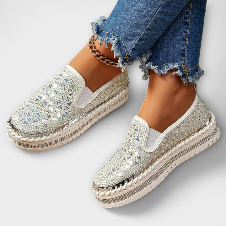 Vada – Mocassins ornés de strass
