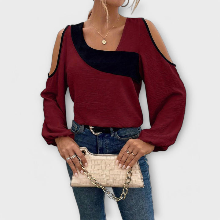 Scarlett - Blouse à encolure carrée