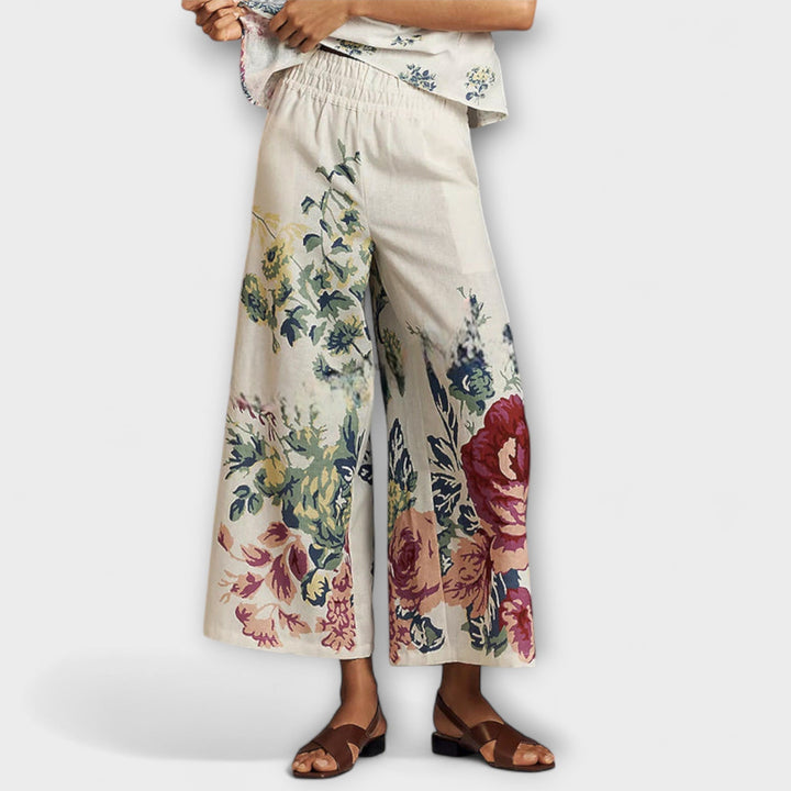 Indigo - Ensemble d’été à motif fleuri