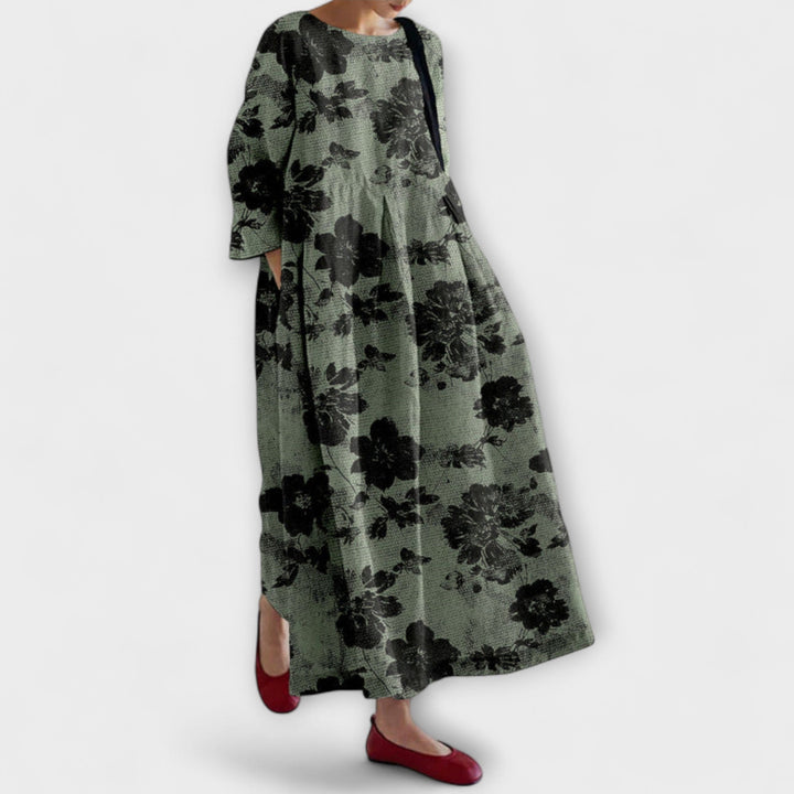 Violet | Robe au charme botanique