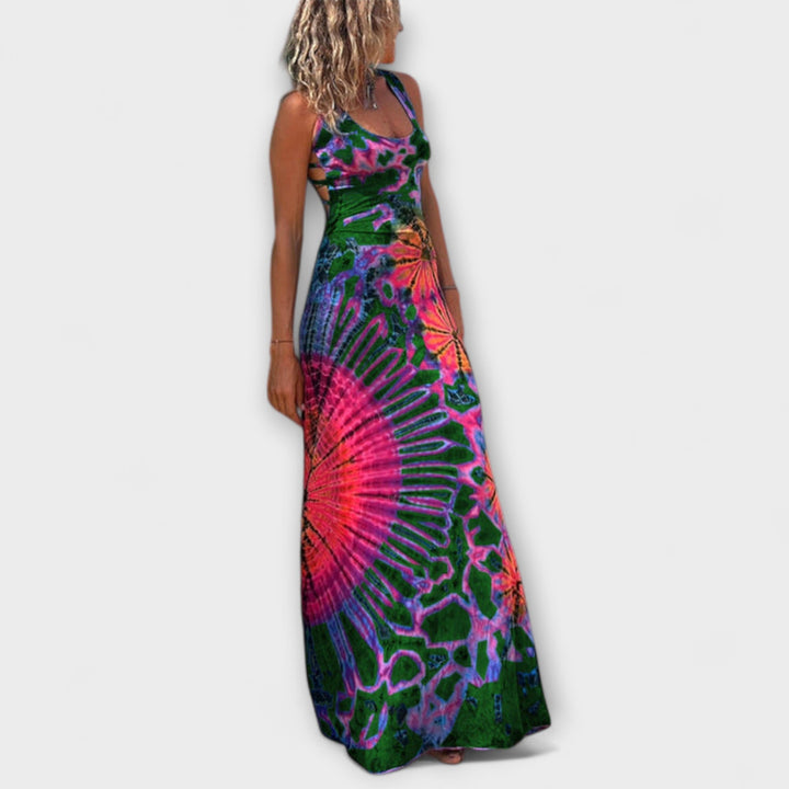 Ronja | Robe maxi à imprimé tie-dye La Bamba