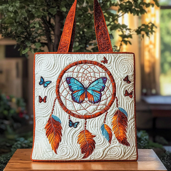 SAC MATELASSÉ | ATTRAPE-RÊVES ET PAPILLONS
