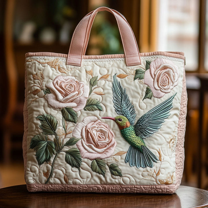 SAC MATELASSÉ | VOL DE ROSES