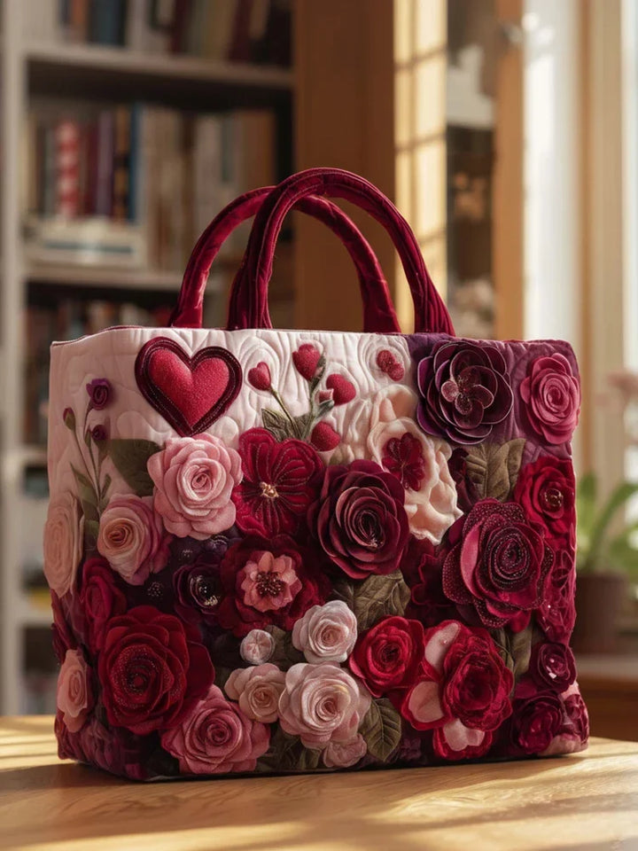 SAC MATELASSÉ | ROSE D'AMOUR