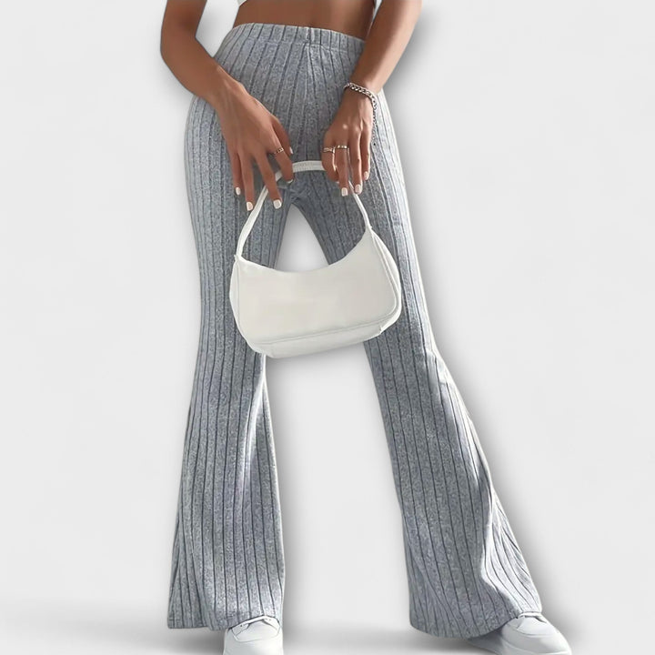 Jennifer - Pantalon évasé élégant