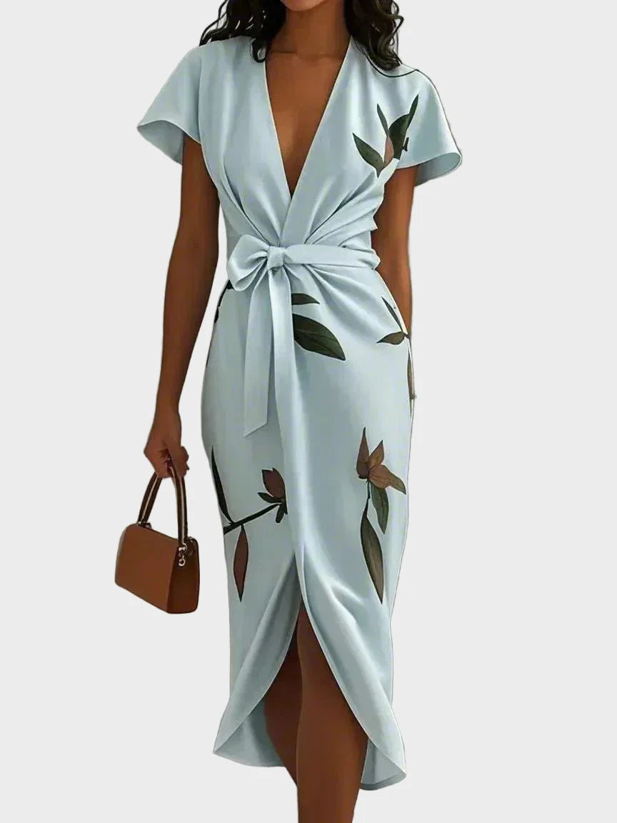 Valeria | Élégante robe portefeuille