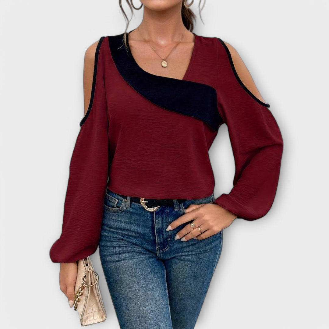 Scarlett - Blouse à encolure carrée