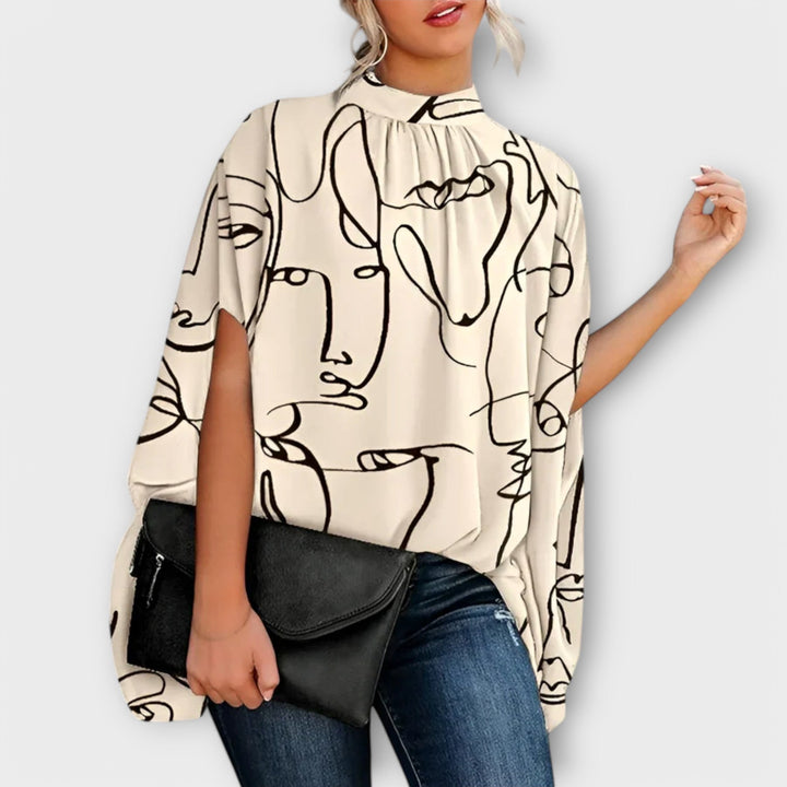 Jacqueline - Polyvalente blouse de soirée