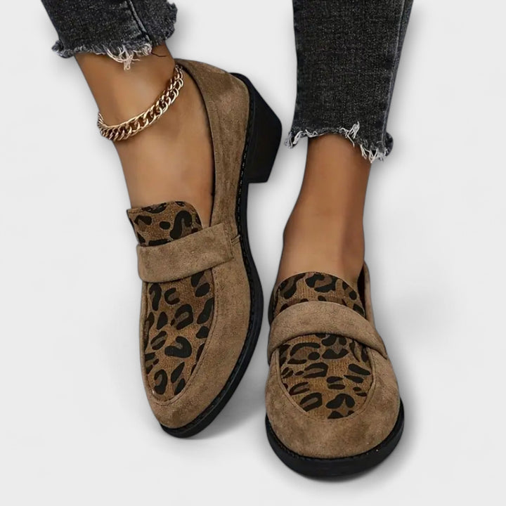 Karla | Élégantes chaussures femme motif léopard