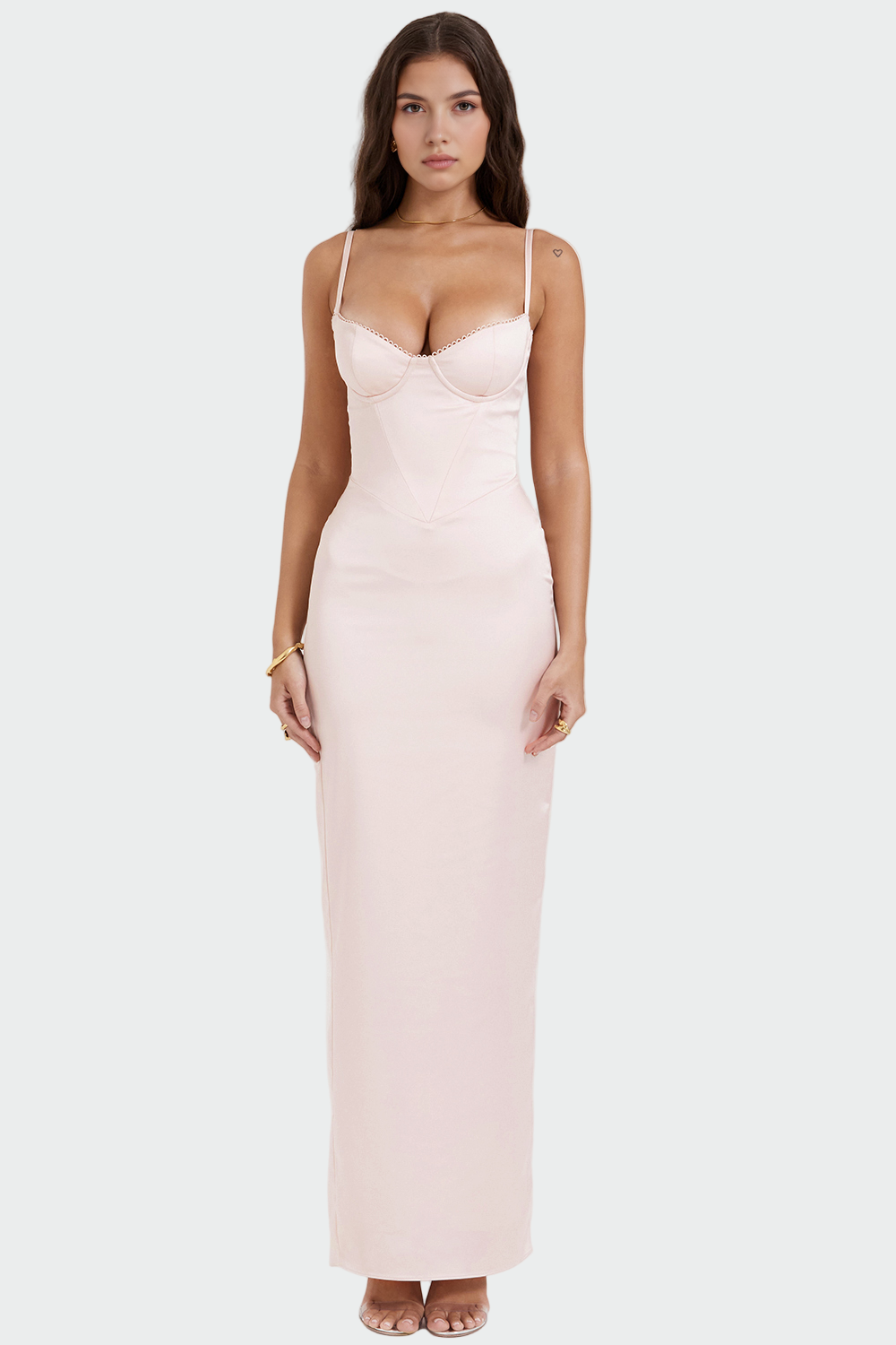 Katharina | Élégante robe en satin
