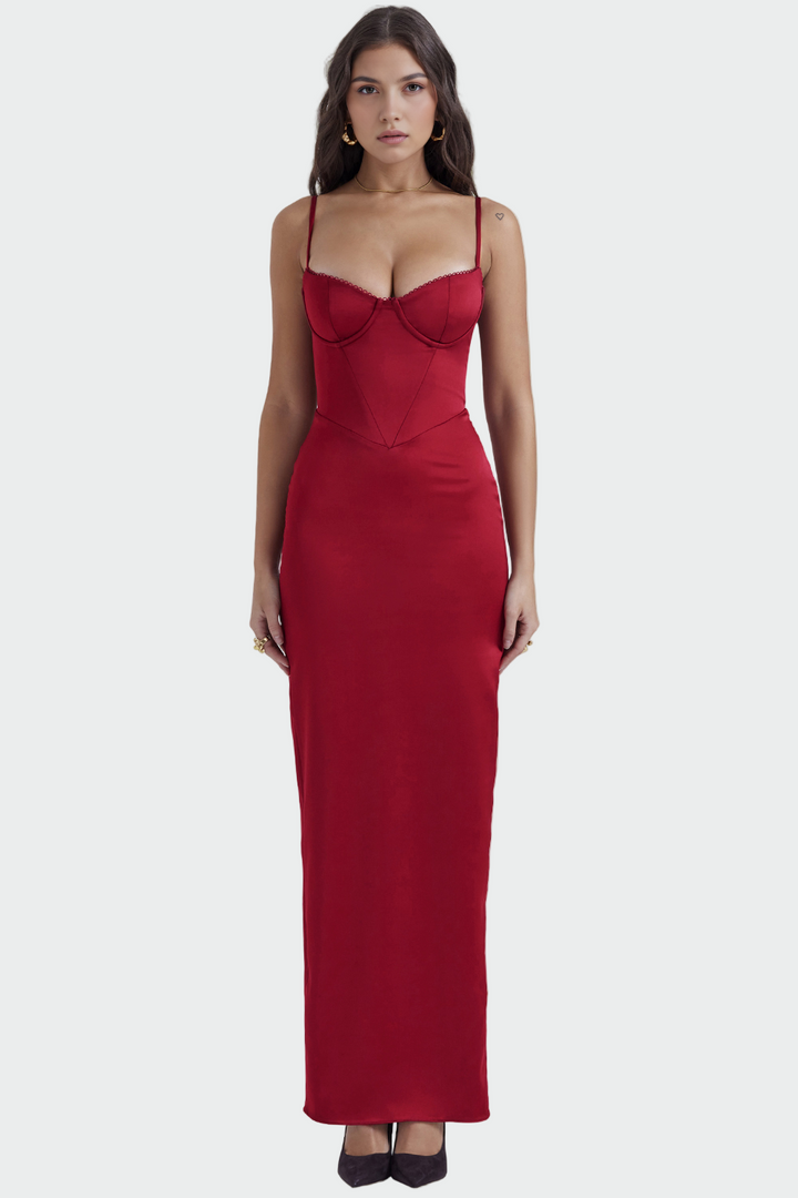 Katharina | Élégante robe en satin