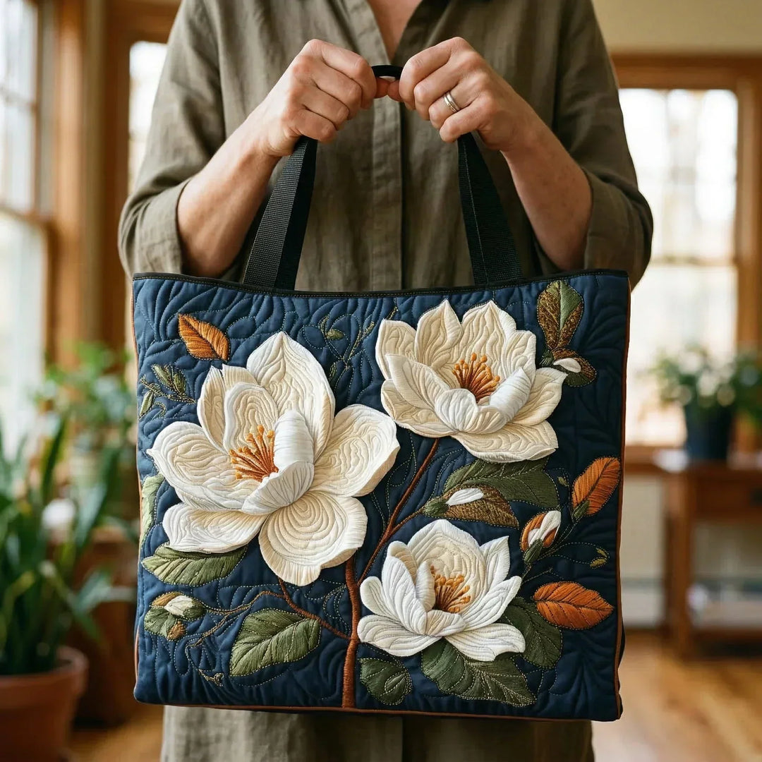 SAC MATELASSÉ | DELICATE MAGNOLIA