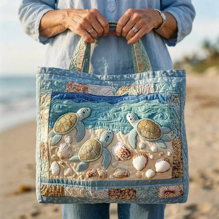 SAC MATELASSÉ | SEA TURTLES