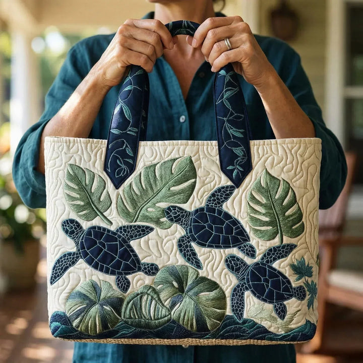 SAC MATELASSÉ | SEA TURTLE GRACE