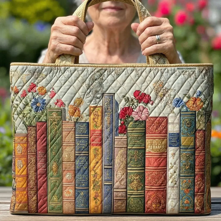 SAC MATELASSÉ | BIBLIOTHÈQUE ENCHANTÉE