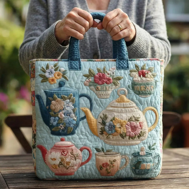 SAC MATELASSÉ | MOTIF FLORAL