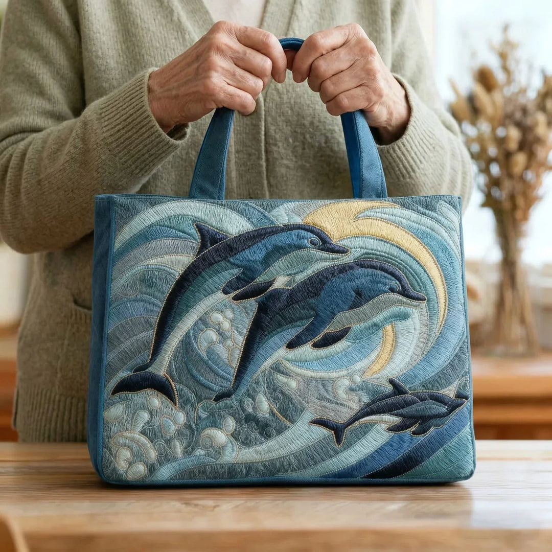 SAC MATELASSÉ | OCEAN DOLPHIN