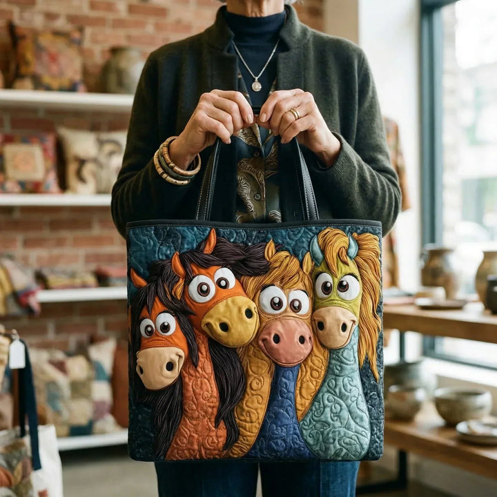 SAC MATELASSÉ | PLAYFUL PONIES