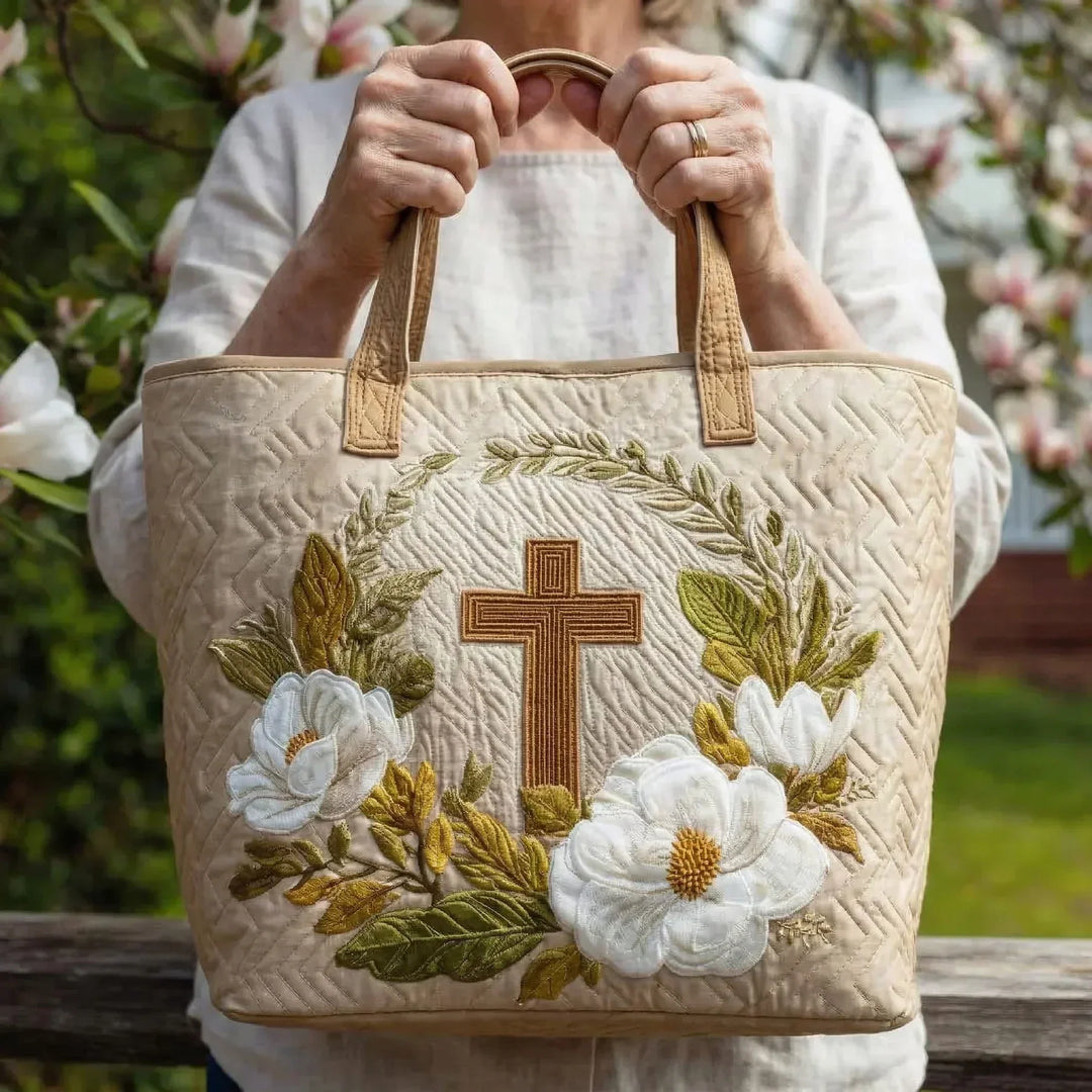 SAC MATELASSÉ | SACRED CROSS