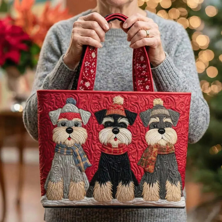 SAC MATELASSÉ | SCHNAUZER TRIO