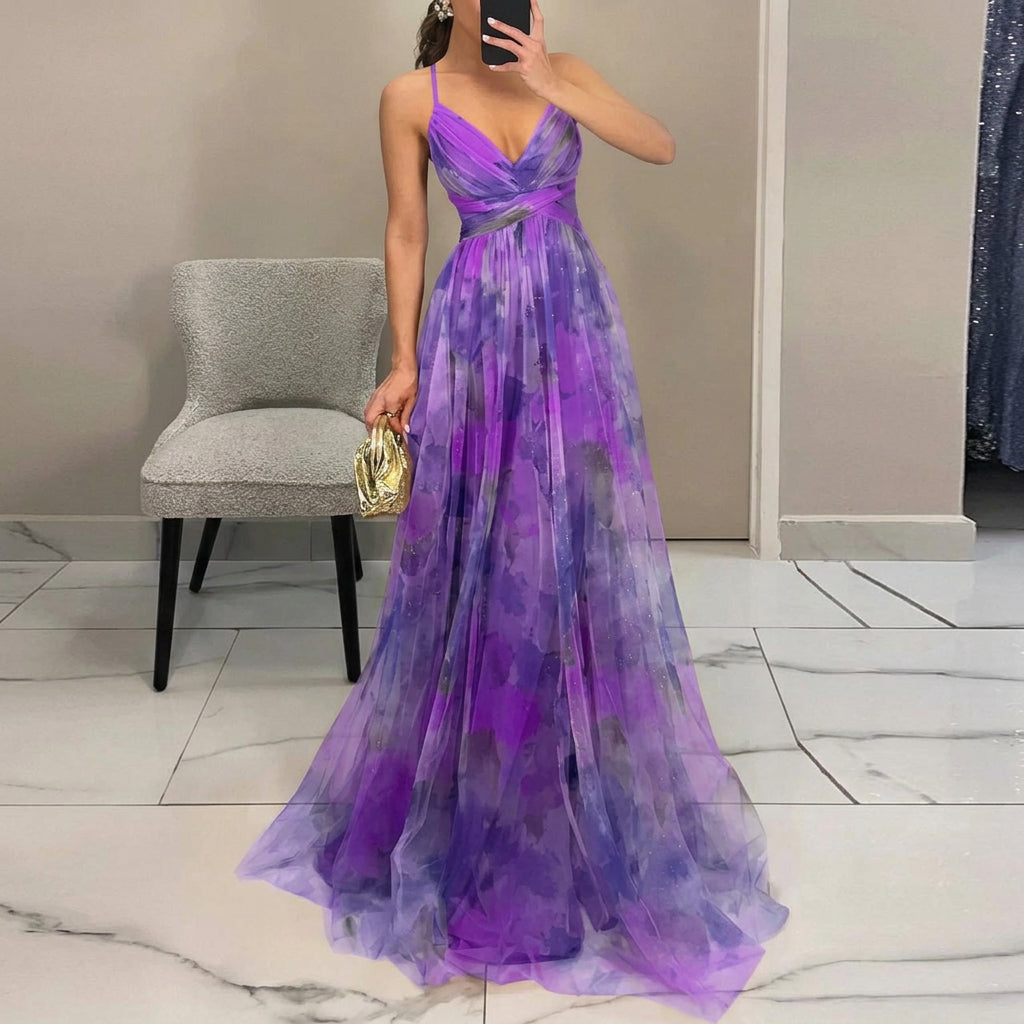 Margarida - Robe maxi à imprimé floral