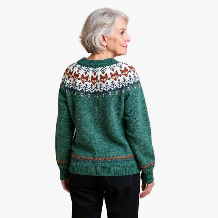 CAROLINA | CARDIGAN VINTAGE ISLANDAIS