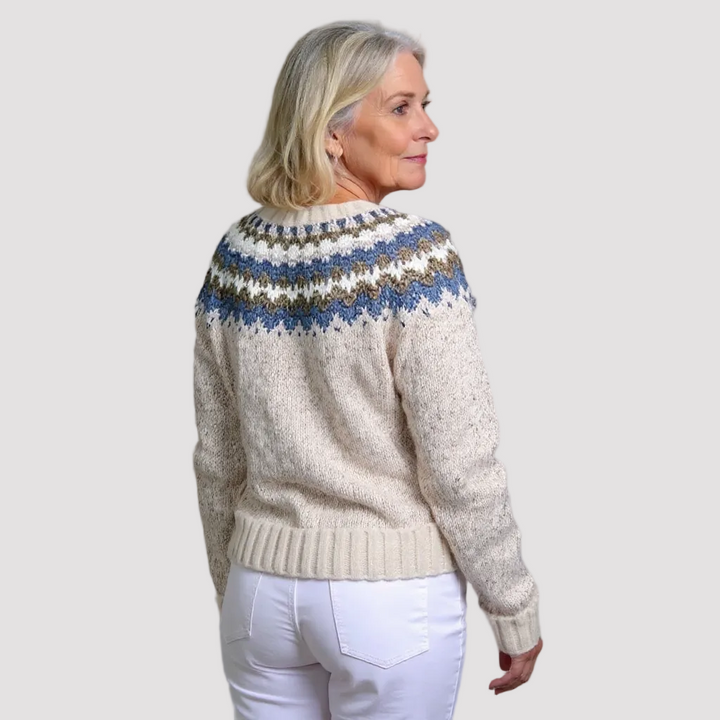 PEYTON | CARDIGAN VINTAGE ISLANDAIS