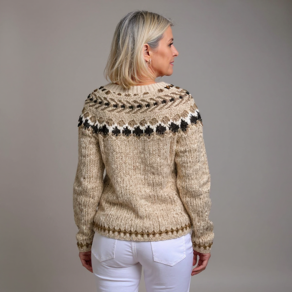 AUBREE | CARDIGAN VINTAGE ISLANDAIS