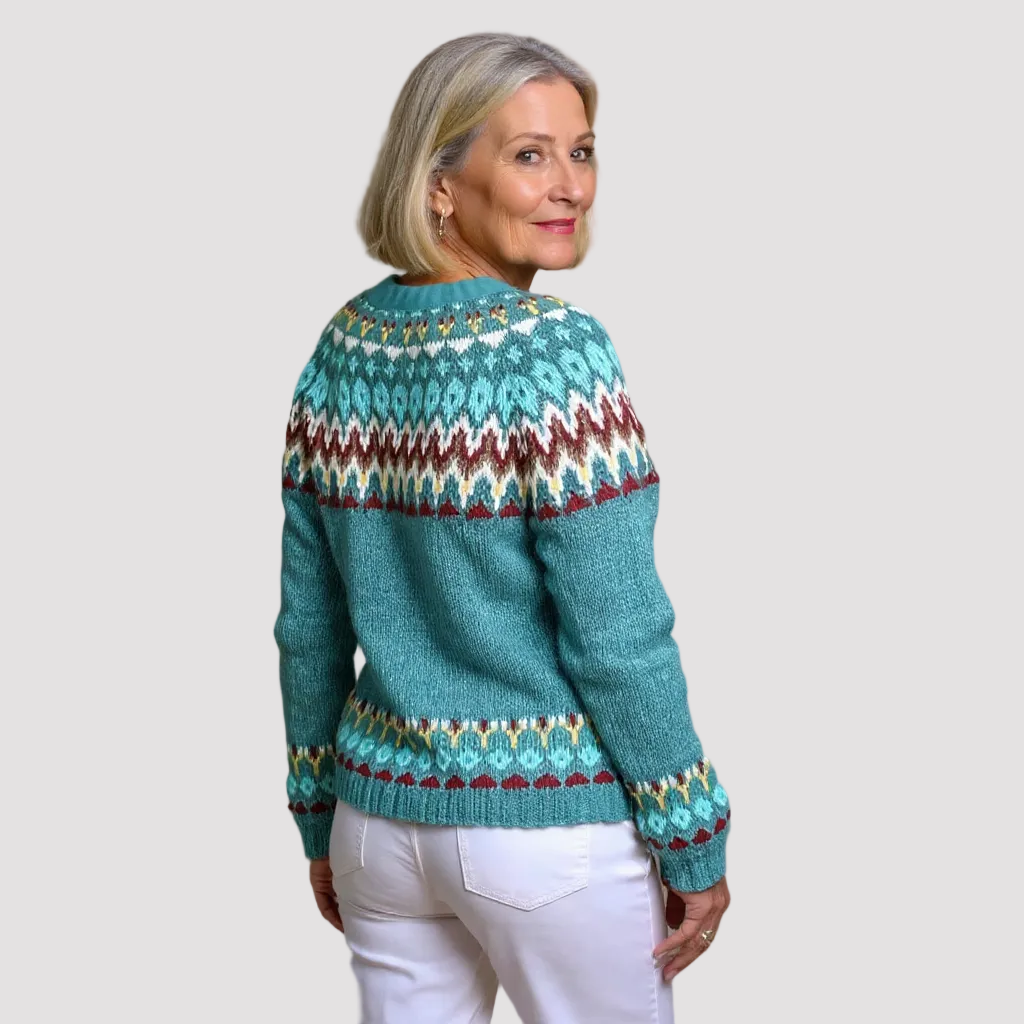 SERENITY | CARDIGAN VINTAGE ISLANDAIS