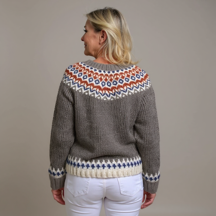 GABRIELLA | CARDIGAN VINTAGE ISLANDAIS