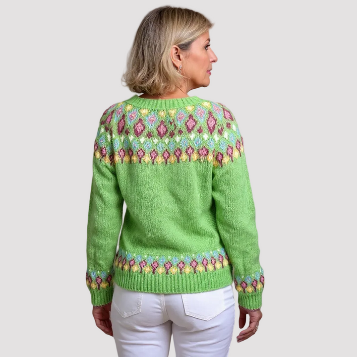 RUBIE | CARDIGAN VINTAGE ISLANDAIS