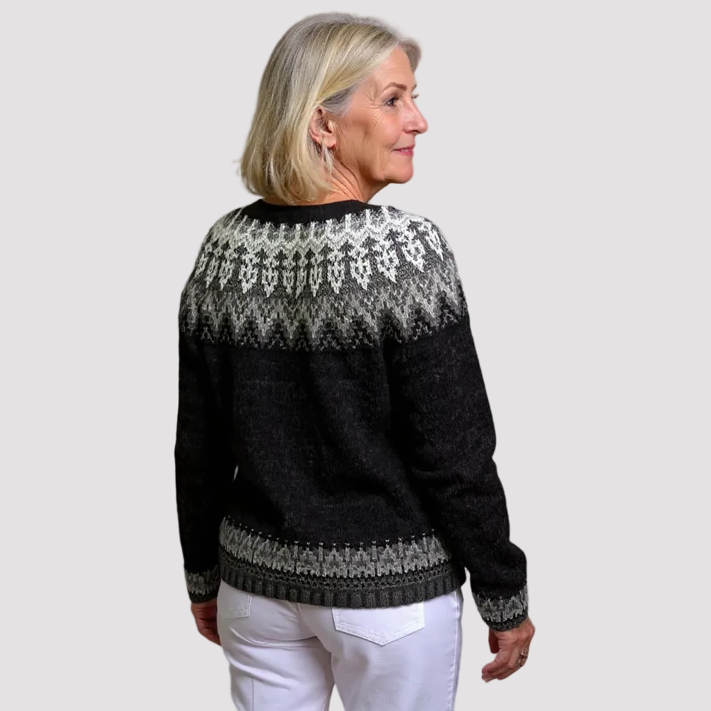 NEVAEH | CARDIGAN VINTAGE ISLANDAIS