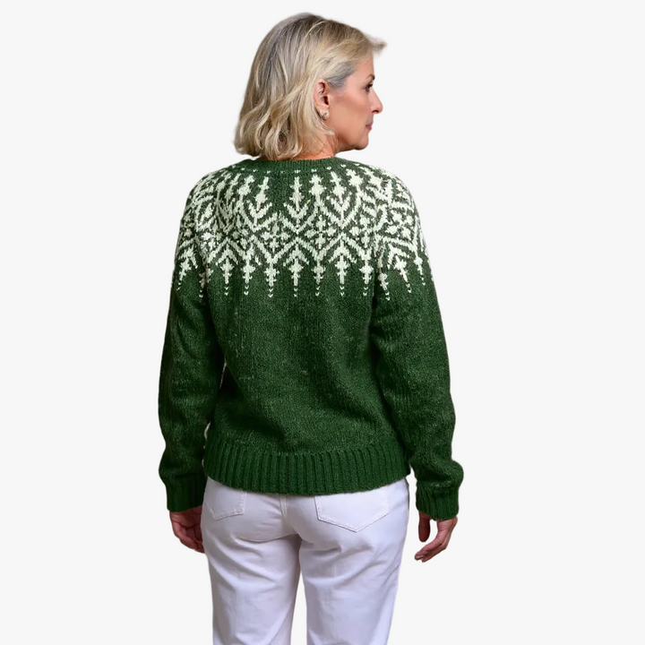 BRIENNE | CARDIGAN VINTAGE ISLANDAIS