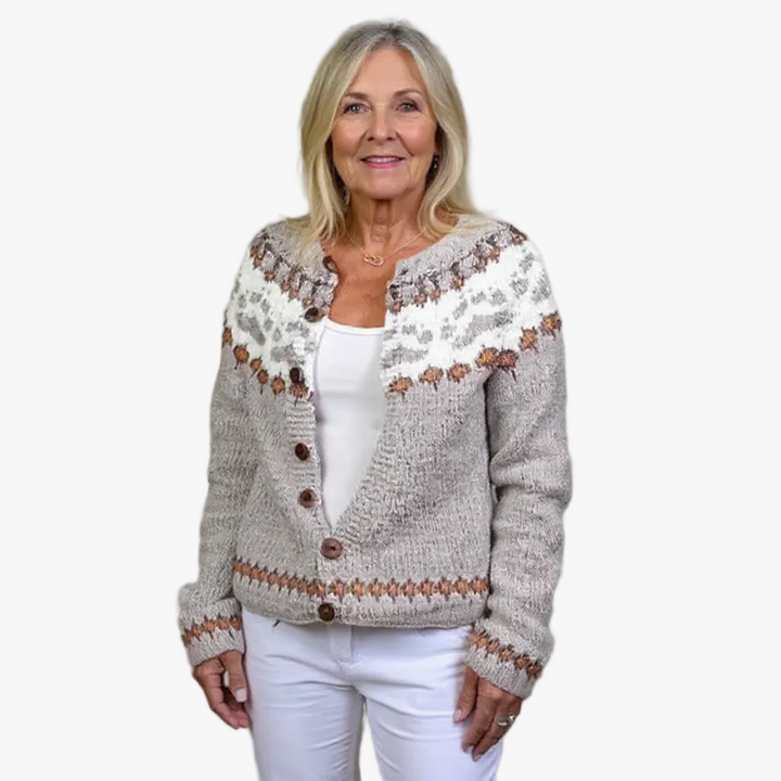 EMERY | CARDIGAN VINTAGE ISLANDAIS