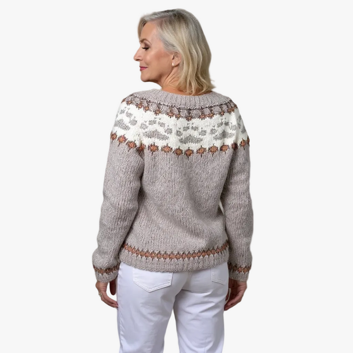 EMERY | CARDIGAN VINTAGE ISLANDAIS