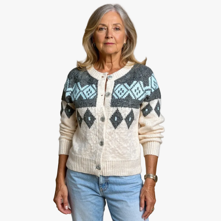 ANNIE | CARDIGAN VINTAGE ISLANDAIS
