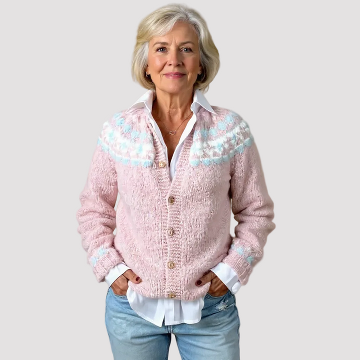SARAH | CARDIGAN VINTAGE ISLANDAIS