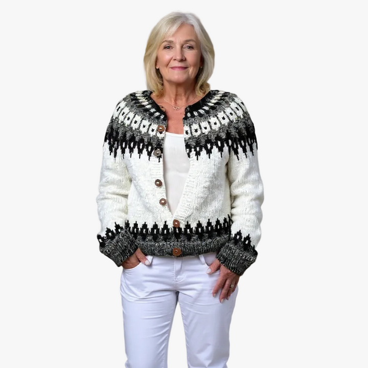 ALEXA | CARDIGAN VINTAGE ISLANDAIS