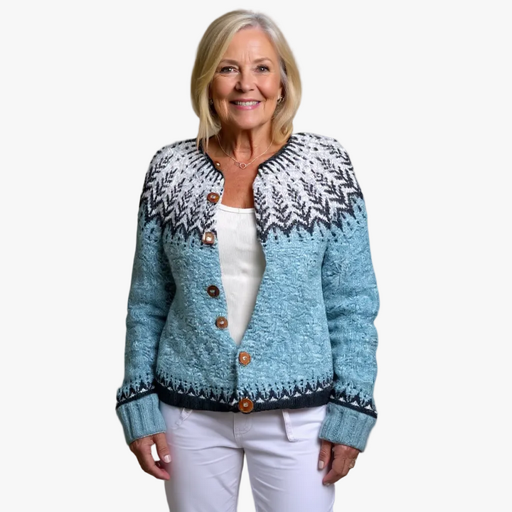 CLARA | CARDIGAN VINTAGE ISLANDAIS