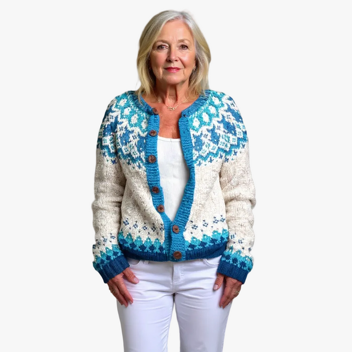 EVA | CARDIGAN VINTAGE ISLANDAIS