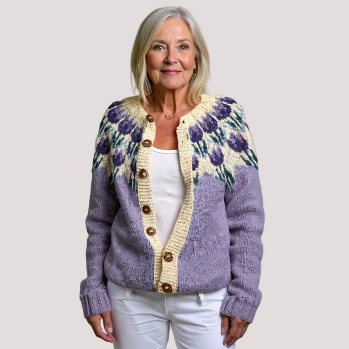 JOSEPHINE | CARDIGAN VINTAGE ISLANDAIS