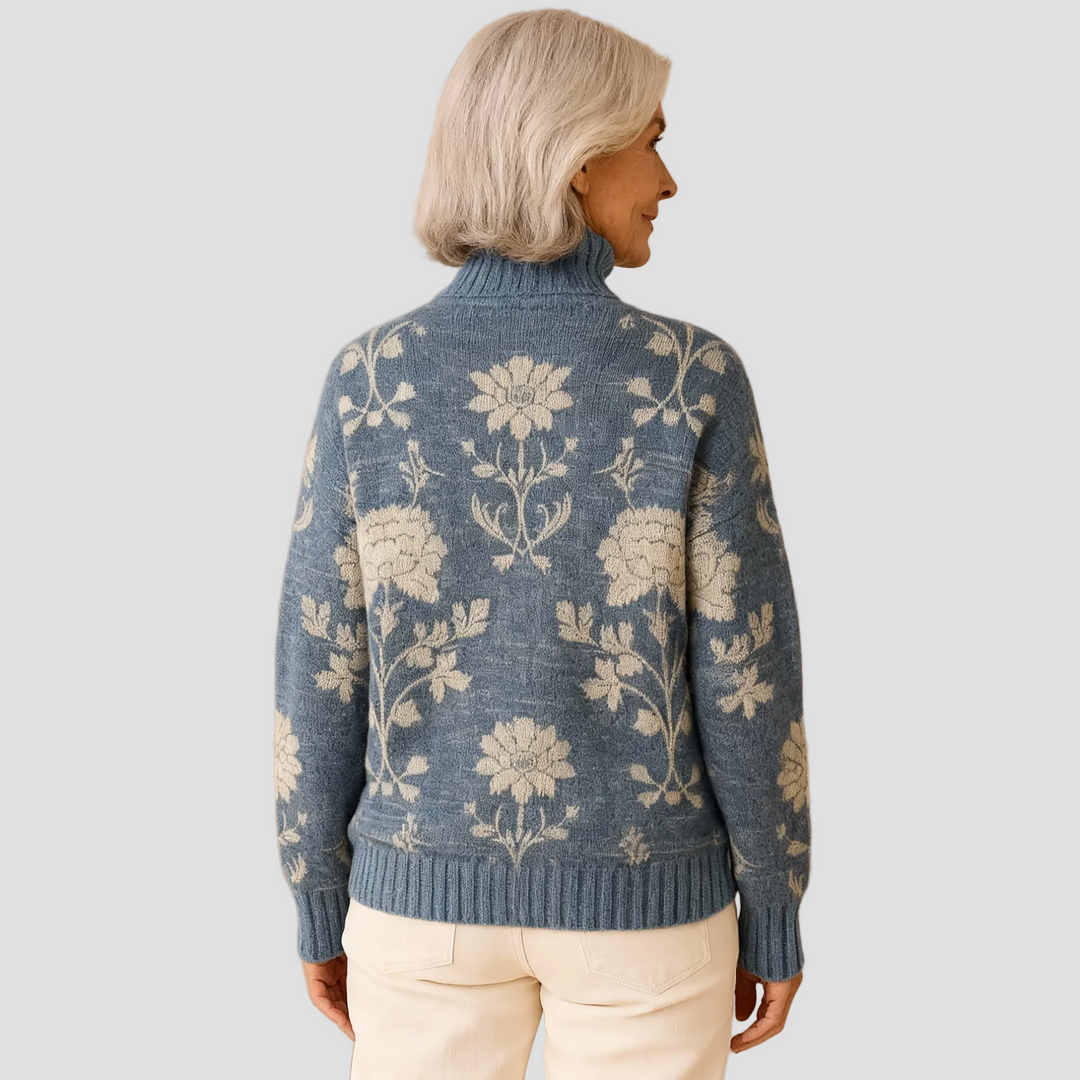 CLARA | PULL COL ROULÉ DOUILLET